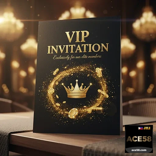 VIP player enjoying exclusive bonuses at ace58 casino